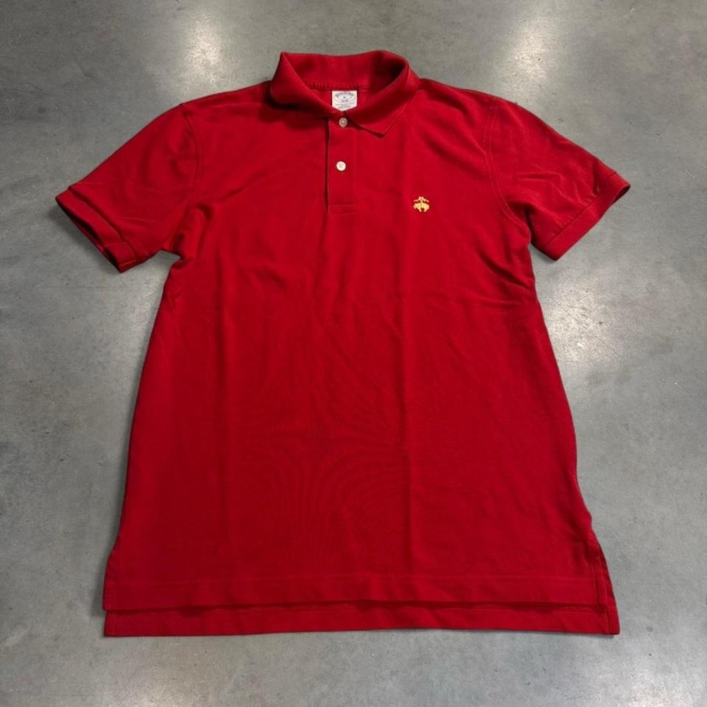Red Brooks Brothers polo shirt Size Mens M